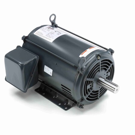 Leeson 15 Hp Elevator Duty Motor, 3 Phase, 3600 Rpm, 200 V, 215T Frame, Odp LM30093